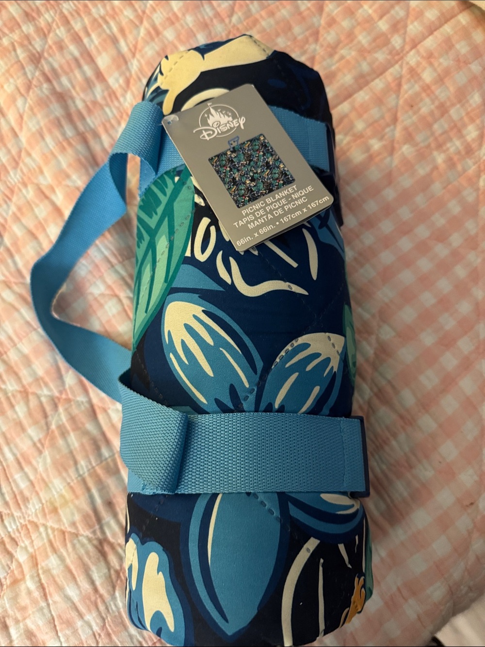 Disney Mickey and friends picnic blanket NWT